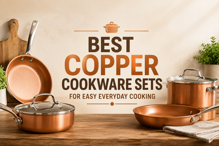 Best Copper Cookware Sets for Easy Everyday Cooking